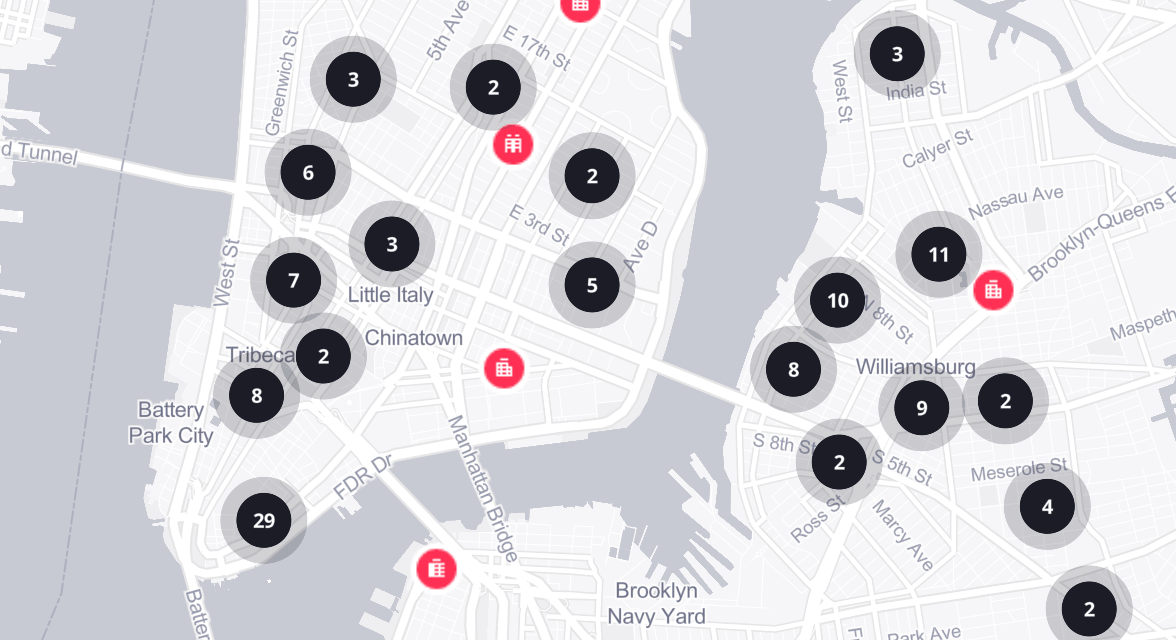 Treweler — Mapbox Map Builder for WordPress project preview